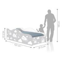 Cama Like Nuvenzinha Unisex Solteiro Com Colchão - 2