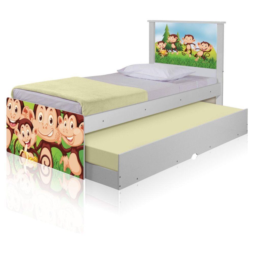 Bicama Safari Macaquinhos Com Colchões - 5