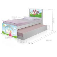 Bicama Princesa Encantada Com Colchões