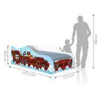 Cama Barco Pirata Kids Infantil - 2