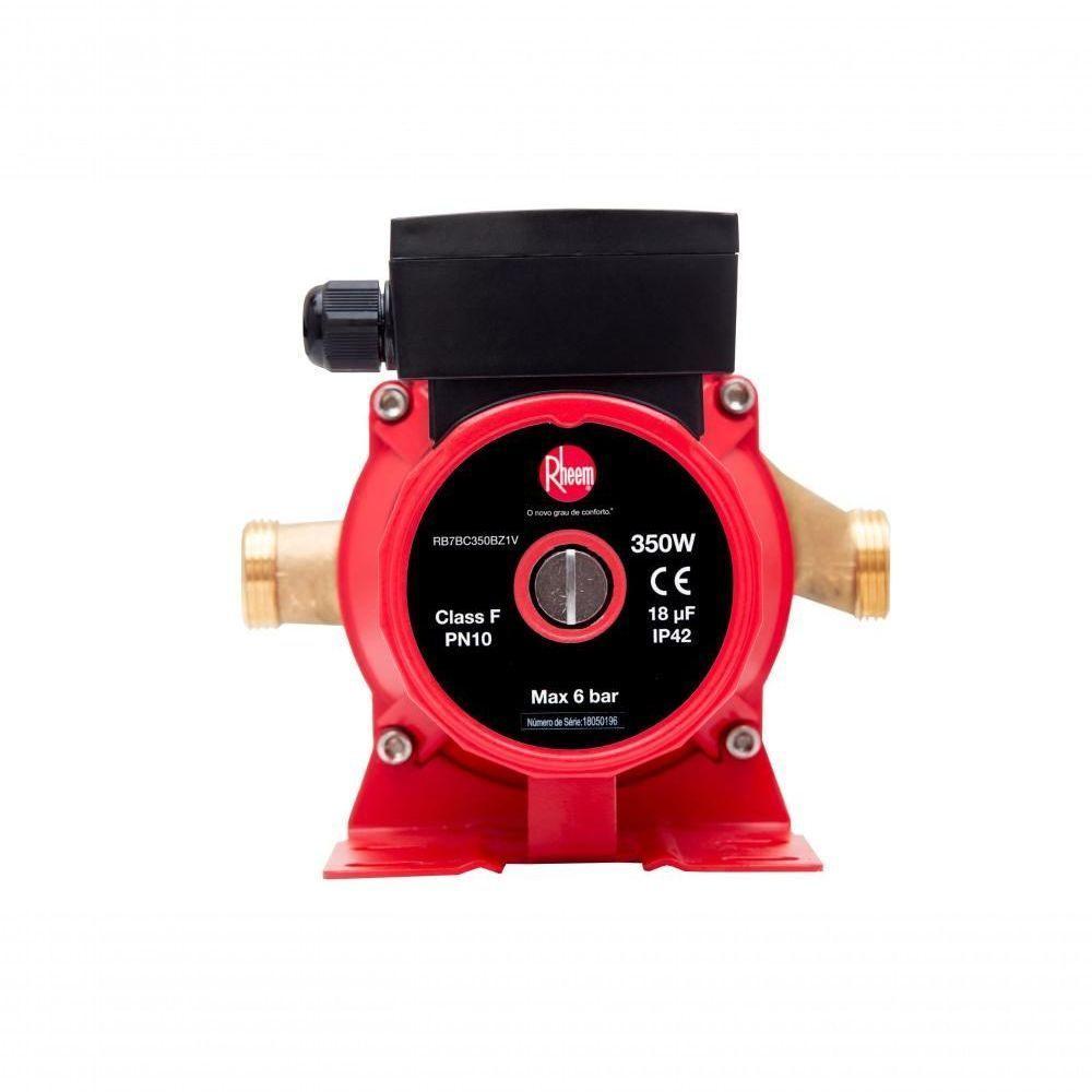 Aquecedor 26 Litros Glp Bivolt + Bomba 350w 220v Rheem - 6