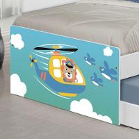 Bicama Patrulha Animal Com Colchões