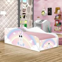 Cama Fun Unicórnio Bebê Solteiro Com Colchão - 1