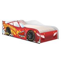 Cama Carro Vrooom Vermelho Solteiro Com Colchão - 7