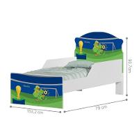 Mini Cama Copa Do Mundo Com Colchão - 4