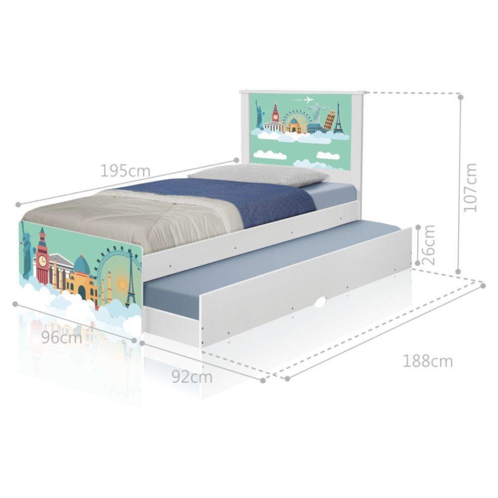 Bicama Mundo Viagens Com Colchões - 4