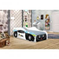 Cama Carro Polícia Baby Kids Infantil Com Colchão - 2