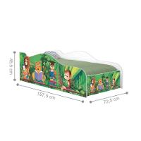 Mini Cama Fun Safari E Zoológico Infantil Com Colchão - 3