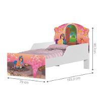 Mini Cama Unicórnio Mágico Com Colchão - 2