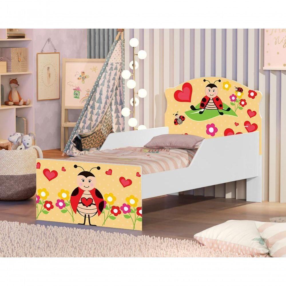 Mini Cama Joaninha Com Colchão - 2