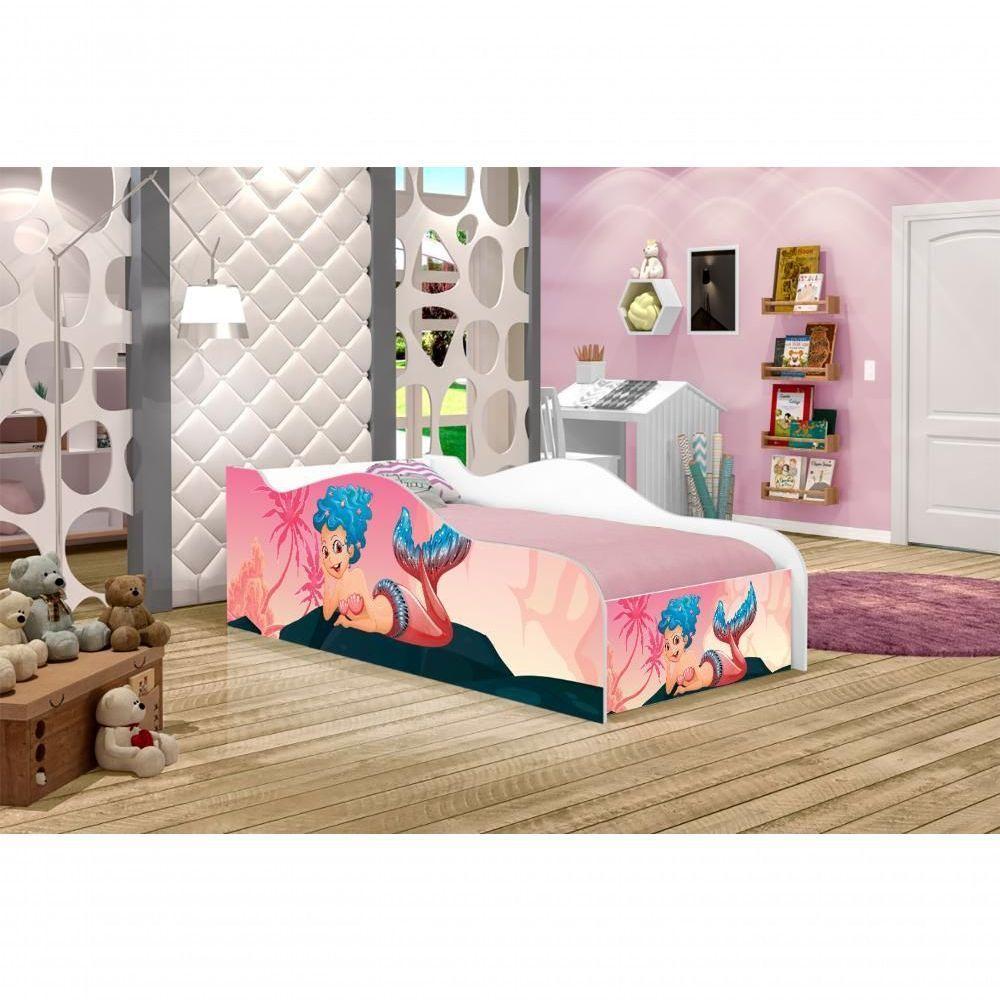 Mini Cama Fun Sereia Nas Pedras - 3