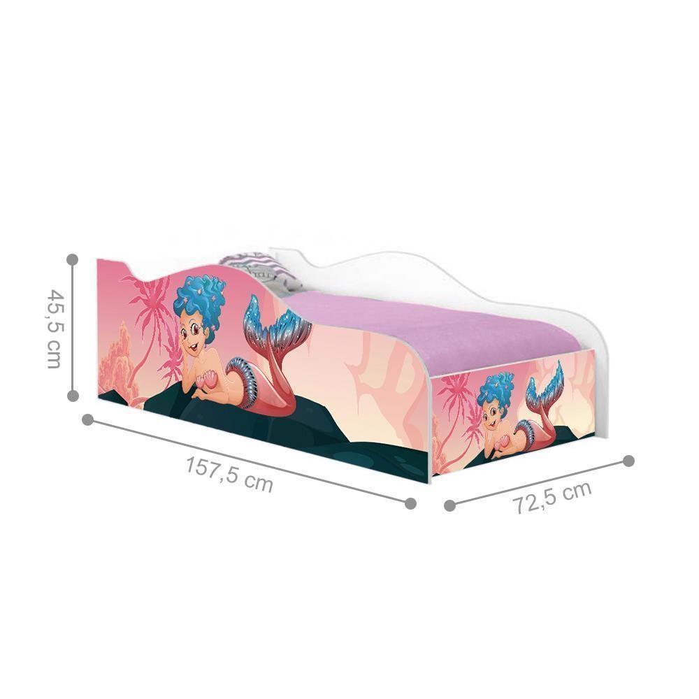 Mini Cama Fun Sereia Nas Pedras - 4