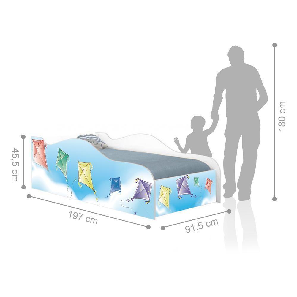 Cama Like Pipa No Céu Solteiro Com Colchão - 5