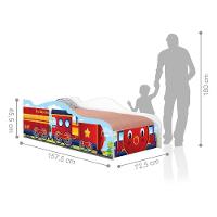Cama Trem Da Alegria Joy Vermelho Infantil