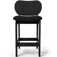 Kit 03 Banquetas Baixa Bar Cozinha E Sala De Jantar Fixa Betta L02 Preto Linho Chumbo - 2