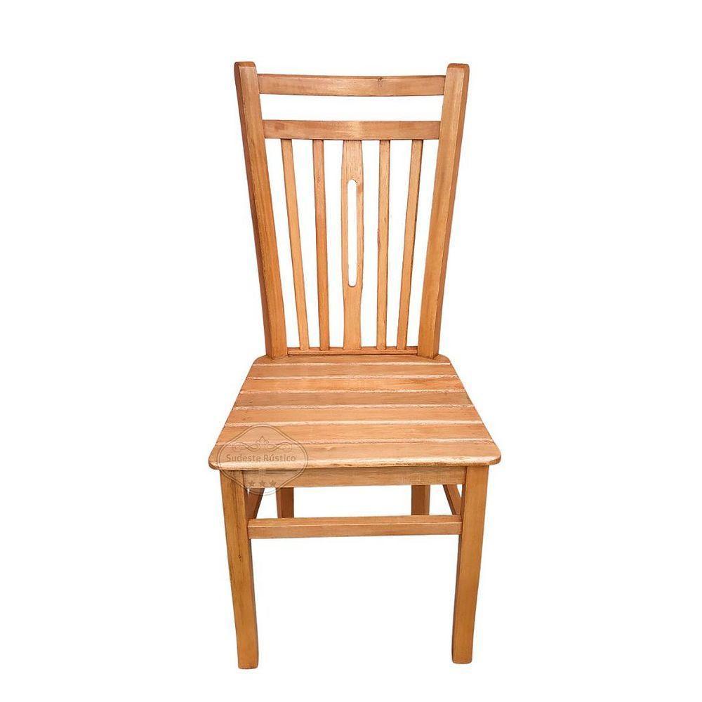 Cadeira Pequim Para Mesa De Jantar Em Madeira De Demolição Sudeste Rústico - 1