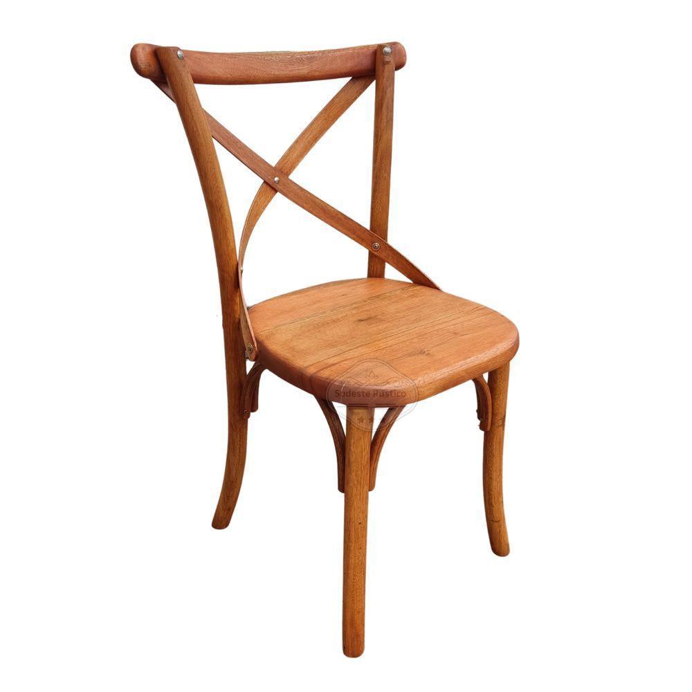 Cadeira Paris Katrina Em Madeira De Demolição Sudeste Rústico - 1