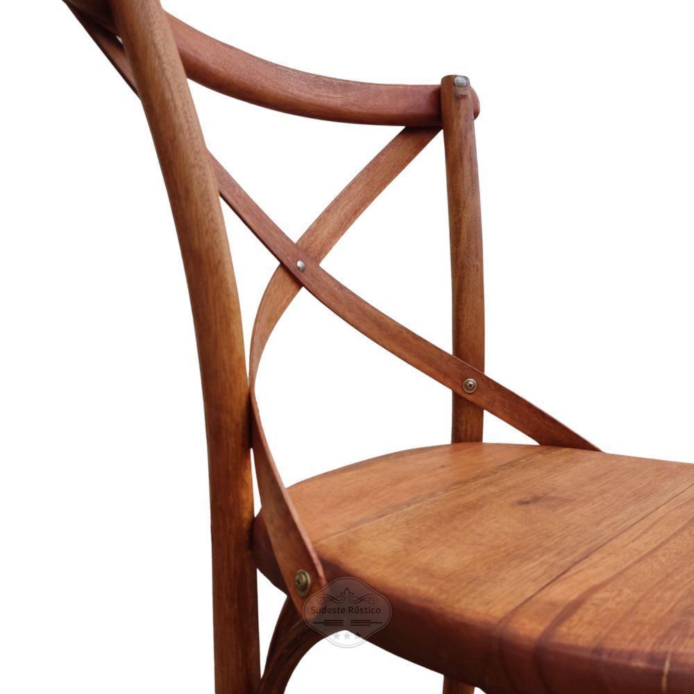 Cadeira Paris Katrina Em Madeira De Demolição Sudeste Rústico - 5