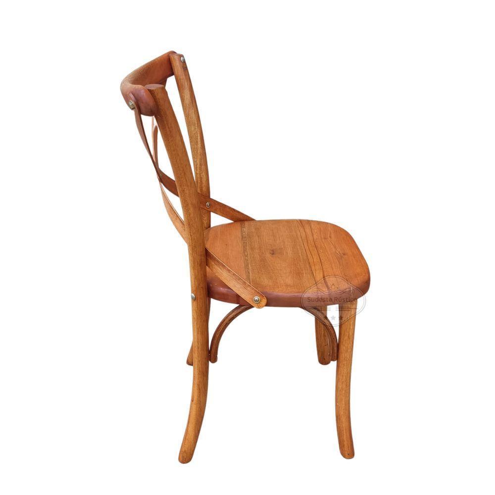 Cadeira Paris Katrina Em Madeira De Demolição Sudeste Rústico - 8