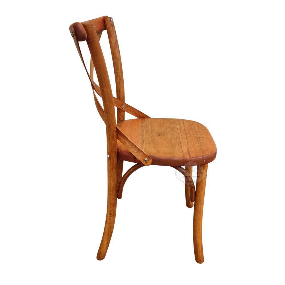 Cadeira Paris Katrina Em Madeira De Demolição Sudeste Rústico - 9