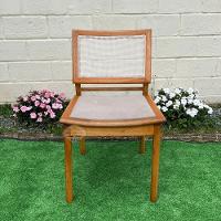 Cadeira De Telinha Caiena Madeira De Demolição Sudeste Rústico - 6