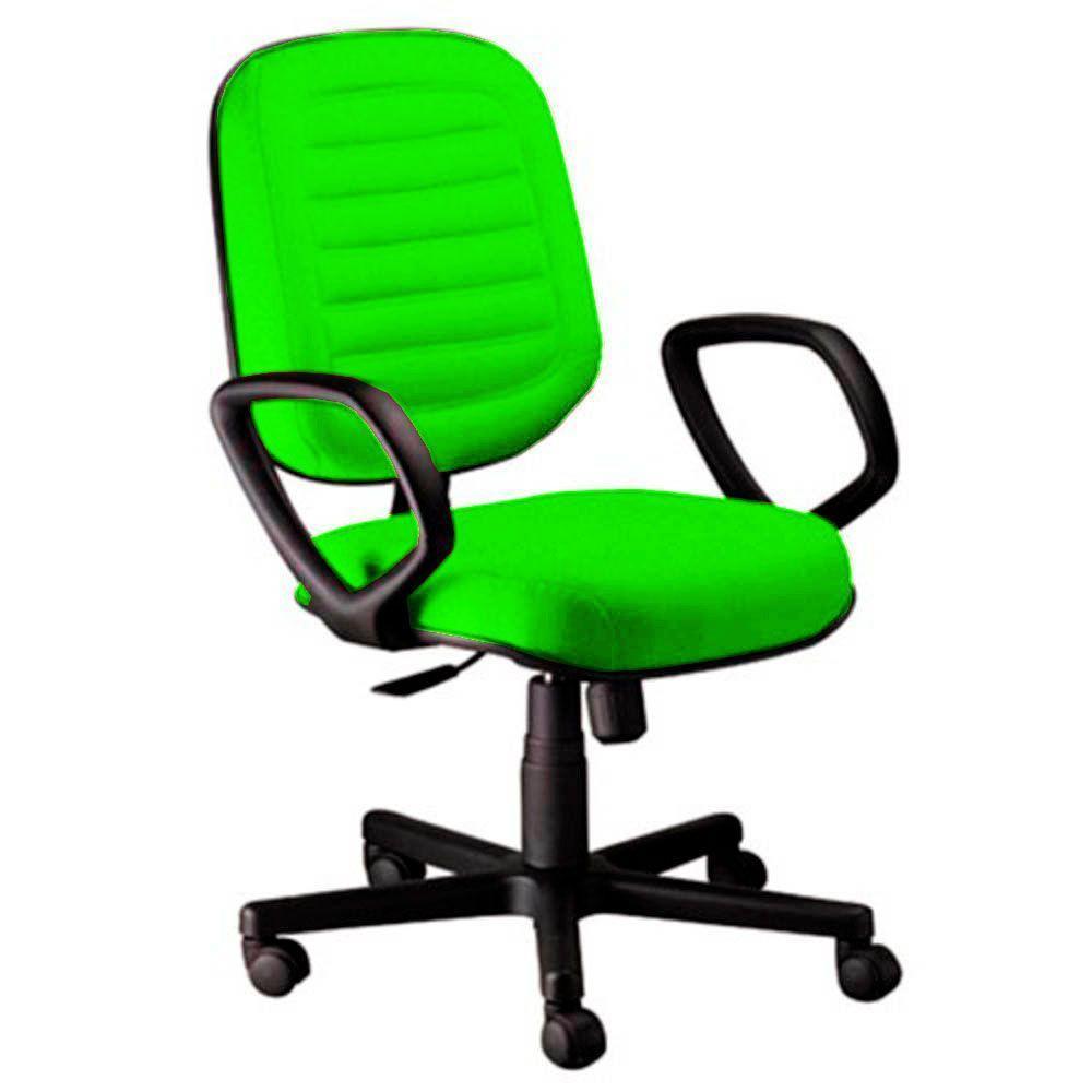 Cadeira Diretor Gomada Com Braços Linha Blenda Verde - 1