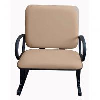 02 Cadeiras Para Escritório Para Obesos Até 250kg Bege