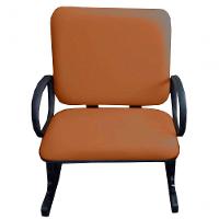 02 Cadeiras Para Escritório Para Obesos Até 250kg Marrom - 6