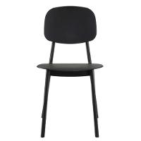 Kit 4 Cadeiras Cátia Rivatti Em Polipropileno Preta