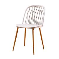 Kit 4 Cadeiras Ariane Rivatti Polipropileno Nude Base Aço - 2