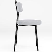 Kit 08 Cadeiras Decorativas Estofada Para Sala De Jantar Barcelona L02 Linho Cinza - Lyam Decor - 8