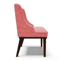 Kit 04 Cadeiras De Jantar Base Madeira Marrom Rose - 6