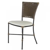 Jogo Com 6 Cadeiras Fibra Sintética Argila Com Branco Gelo - 4