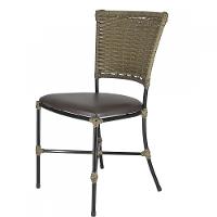 Jogo Com 6 Cadeiras Fibra Sintética Pequi Com Marrom - 4