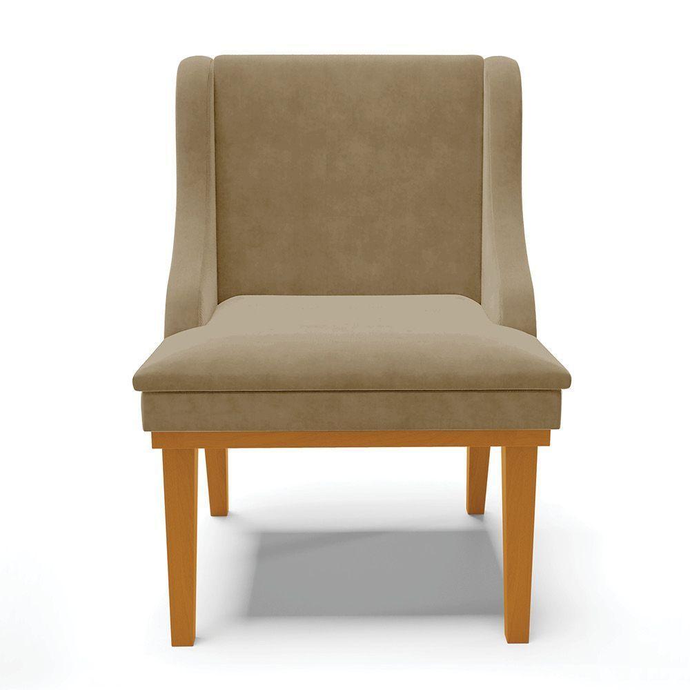 Kit 10 Cadeiras De Jantar Base Madeira Castanho Marrom Rato - 7