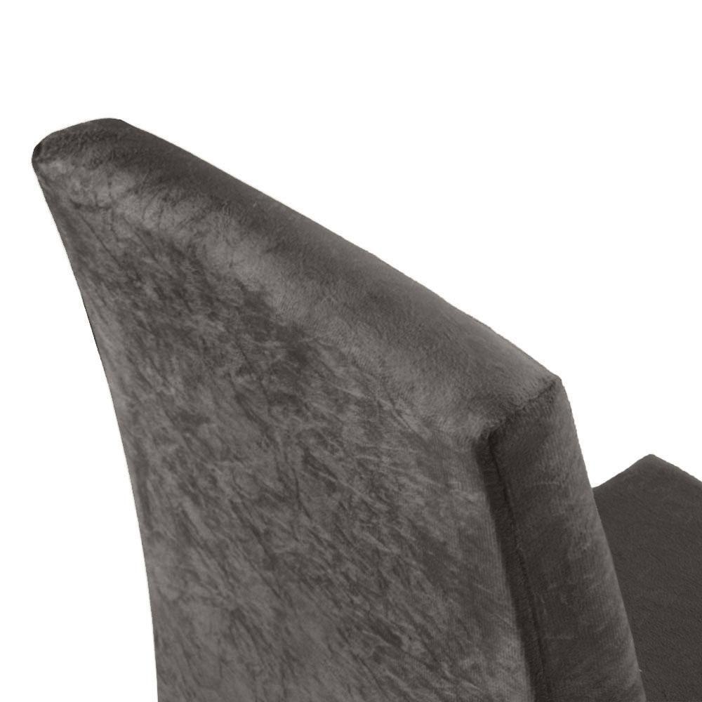 Kit 2 Cadeiras De Jantar 4255 Rustic/silver Madesa Rustic/silver - 8