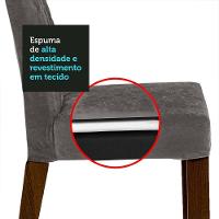 Kit 2 Cadeiras De Jantar 4256 Rustic/silver Madesa Rustic/silver - 5