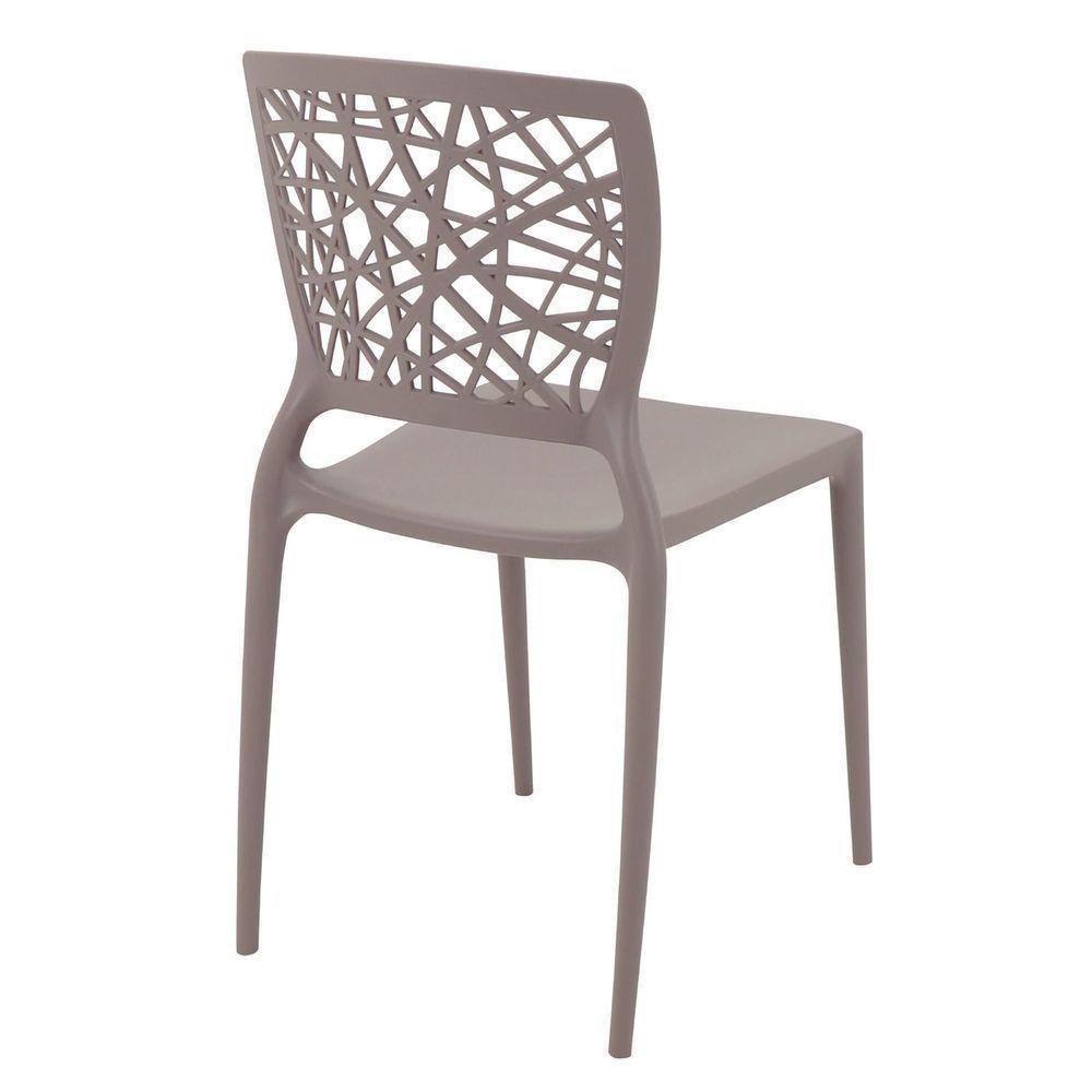 Cadeira Tramontina Joana Em Polipropileno E Fibra De Vidro Camurça Tramontina - 2