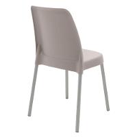 Cadeira Tramontina Vanda Em Polipropileno Camurça Com Pernas Em Alumínio Tramontina - 6