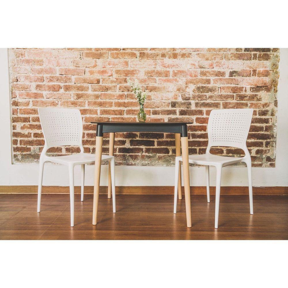 Cadeira Tramontina Safira Branca Sem Braços Em Polipropileno E Fibra De Vidro Tramontina - 2