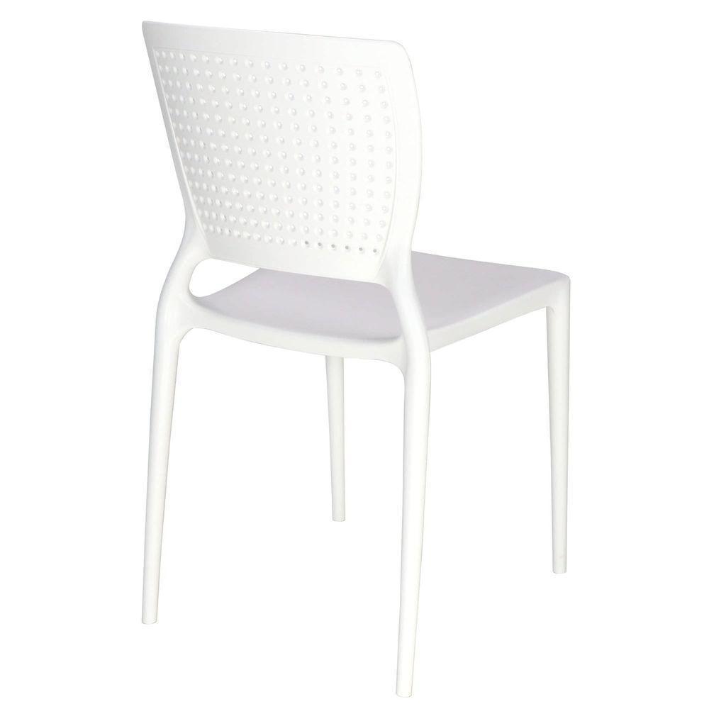 Cadeira Tramontina Safira Branca Sem Braços Em Polipropileno E Fibra De Vidro Tramontina - 6