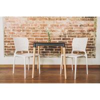 Cadeira Tramontina Safira Branca Sem Braços Em Polipropileno E Fibra De Vidro Tramontina - 2