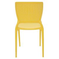 Cadeira Tramontina Safira Amarela Sem Braços Em Polipropileno E Fibra De Vidro Tramontina - 2