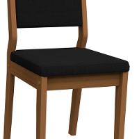 Kit Com 2 Cadeiras Carol Ype Veludo Preto - 3