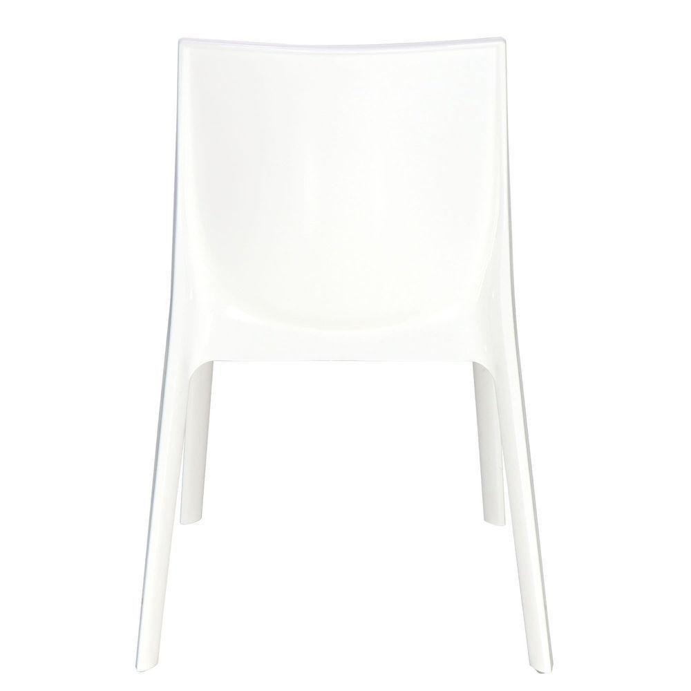 Cadeira Tramontina Alice Polida Sem Braços Em Polipropileno Branco Tramontina - 5