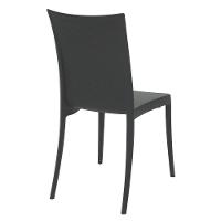 Cadeira Tramontina Laura Ratan Preta Sem Braços Em Polipropileno E Fibra De Vidro Tramontina - 5