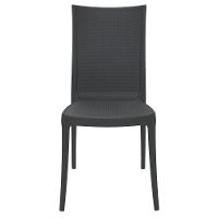 Cadeira Tramontina Laura Ratan Preta Sem Braços Em Polipropileno E Fibra De Vidro Tramontina - 6