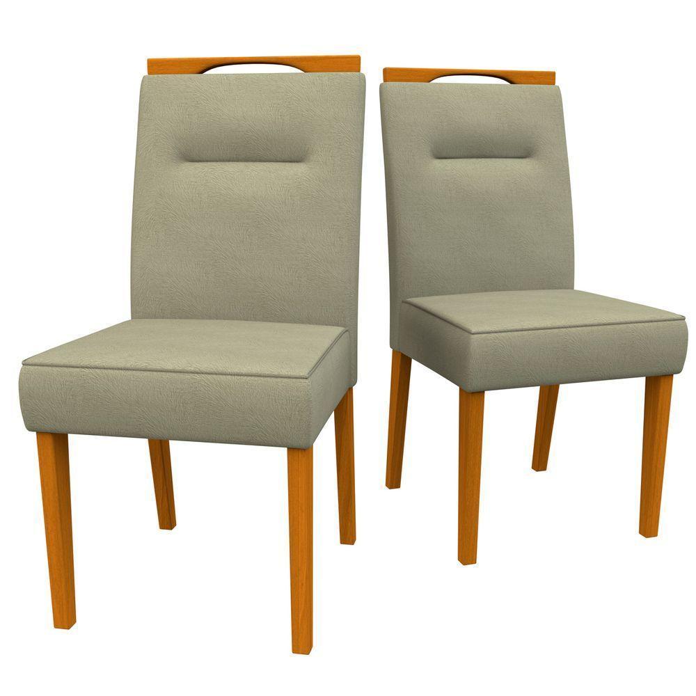 Kit Com 2 Cadeiras Lectus Ype Animalle Marfim - 1