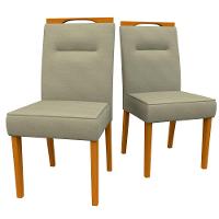 Kit Com 2 Cadeiras Lectus Ype Animalle Marfim - 1