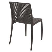 Cadeira Tramontina Isabelle Em Polipropileno E Fibra De Vidro Marrom Tramontina